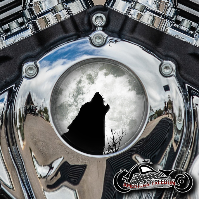 Indian Thunder Stroke Cam Insert - Howling Wolf Moon